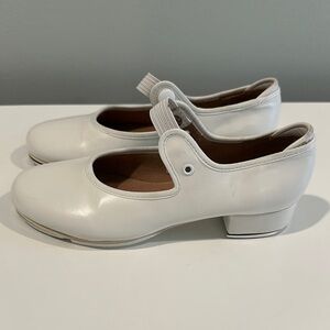 Bloch White Mary Jane Tap Shoes